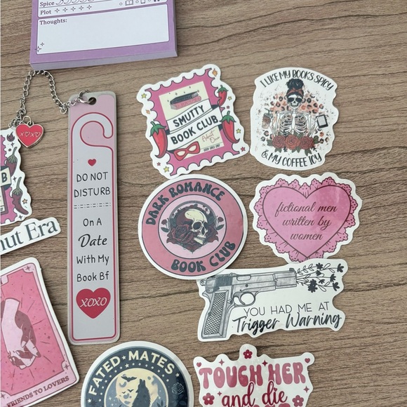 Smutty Book Club Sticker Collection Bookish bundle - Picture 4 of 6
